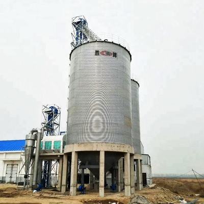 Van de het Staaltarwe van de fabrieksprijs 1000tons de Korrelsilo 10m*10m*22.84m het Gebruik van de Opslagkorrel